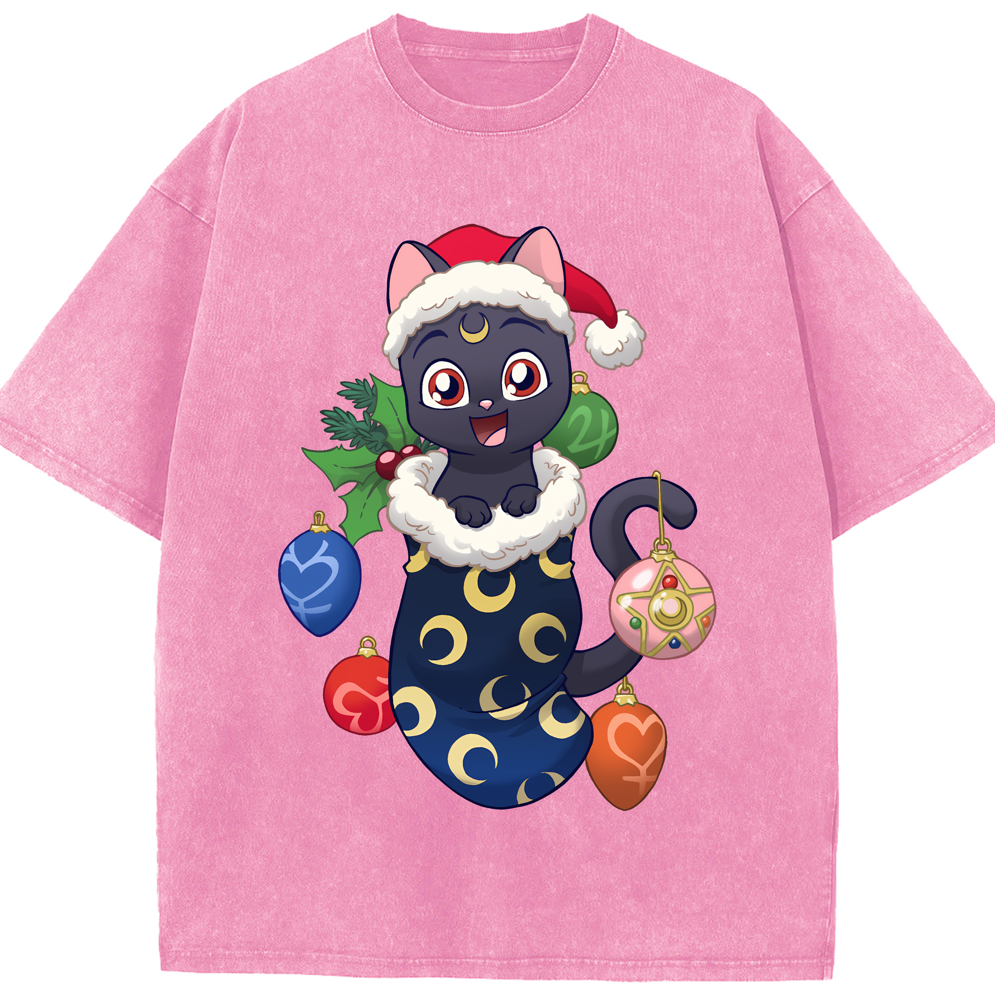 （画像用） 美少女戦士セーラームーン Sailor Moon 綿100% ヴィンテージ風 半袖Tシャツ（フロントプリント）